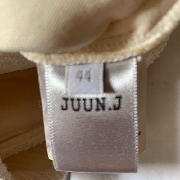 Juun.J x alexandfelix Cream Graphic Crew Neck Sweater - Picture 5 of 7